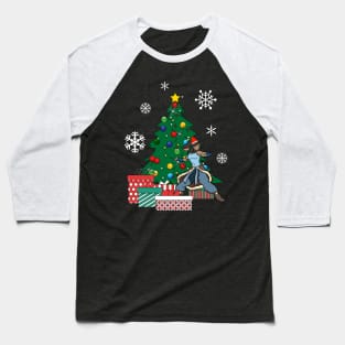 Korra Around The Christmas Tree Avatar Baseball T-Shirt